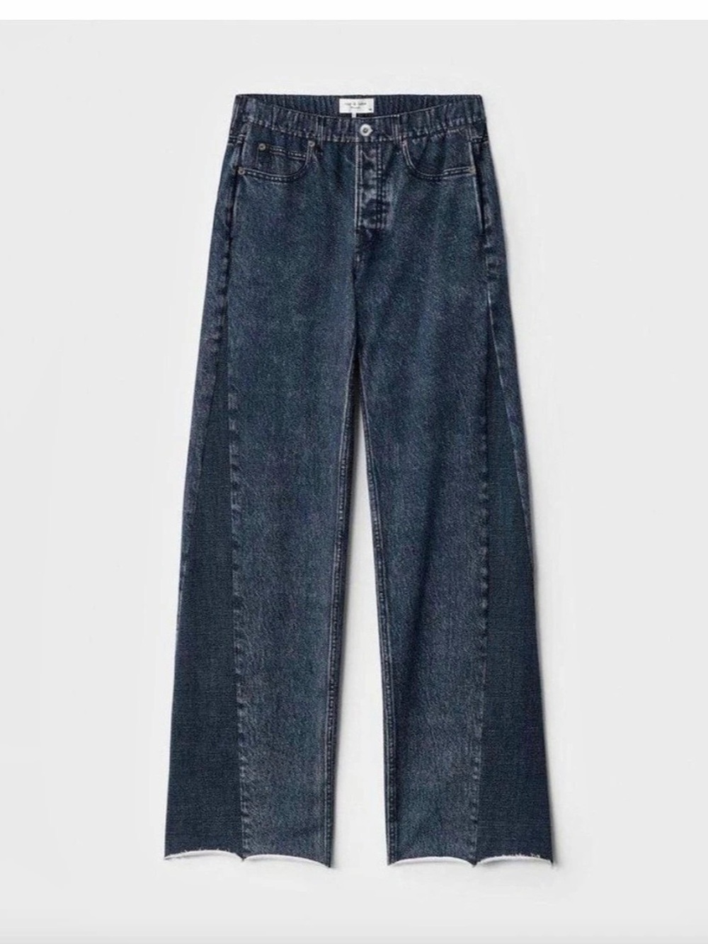 rag & bone Miramar wide leg jean sweatpants in Bridle Trail size XS NWOT